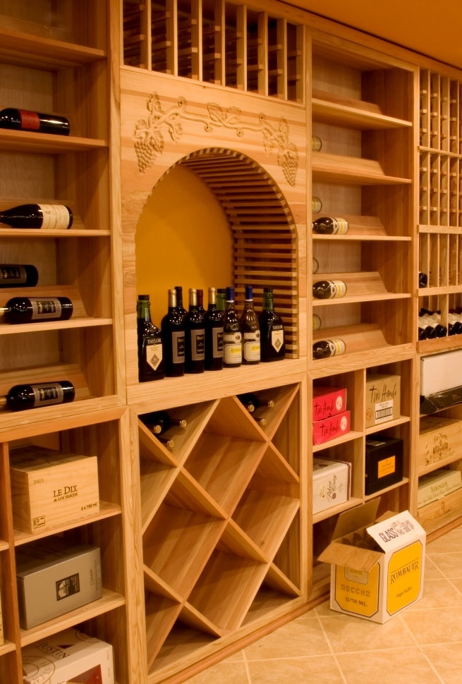 Custom Wine Racks Manufactured by Denver Designers and Installers