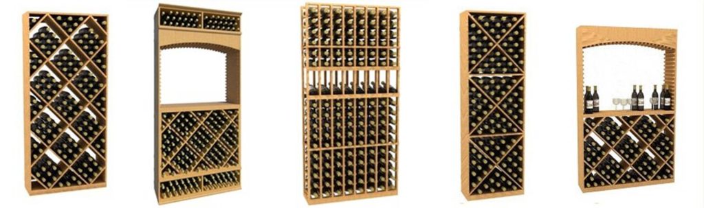 Kit Wooden Wine Racks Offered by Custom Wine Cellars Denver