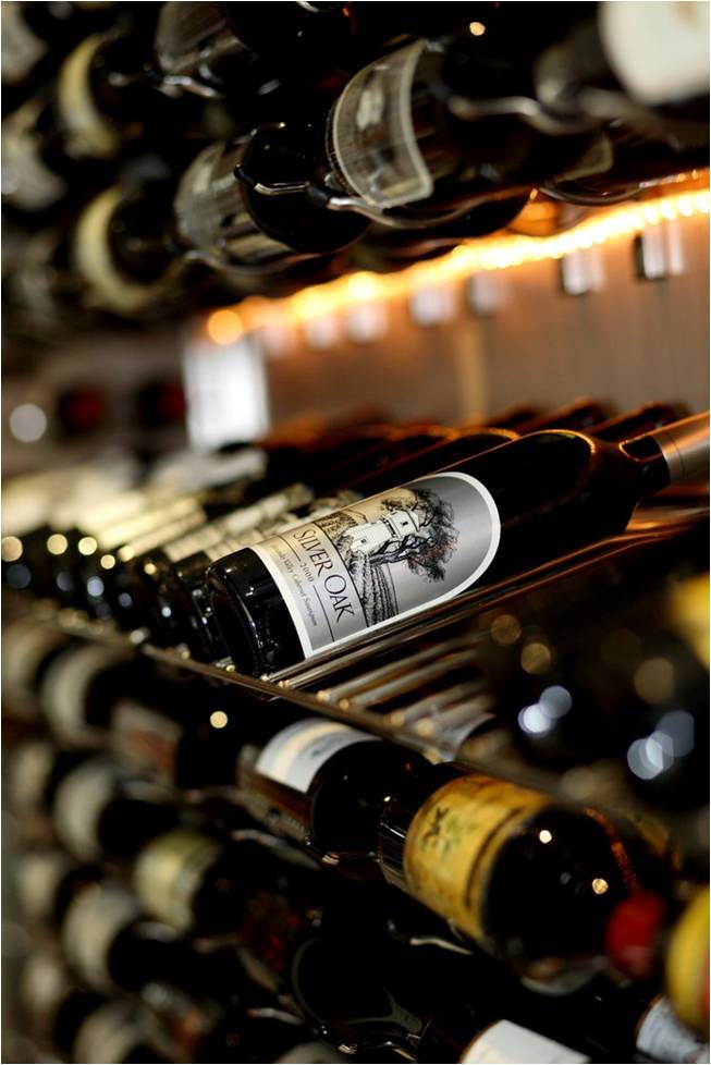 Wine Racks Installed in a Climate-Controlled Commercial Wine Cellar