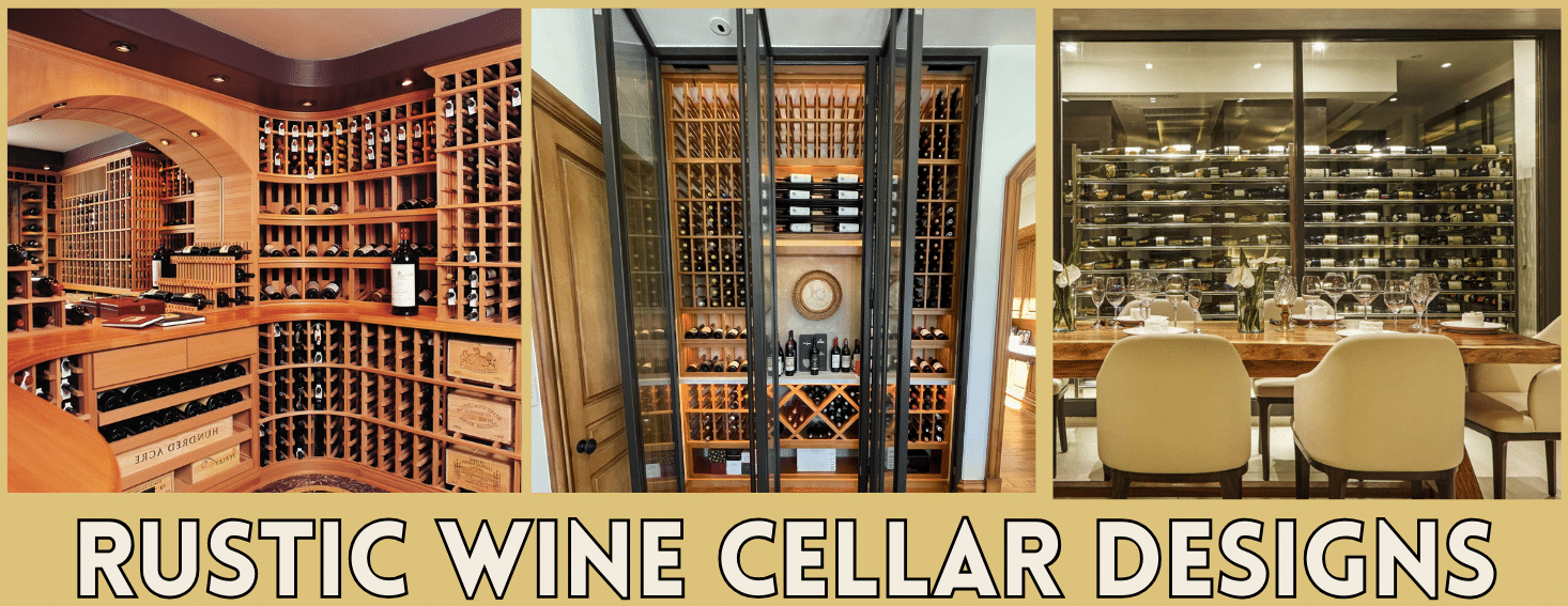 Rustic Wine Cellar Designs for Wine Rooms in Denver: Traditional, Modern and Transitional